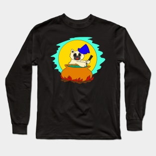 Halloween pictures on t-shirt for kids cat Long Sleeve T-Shirt